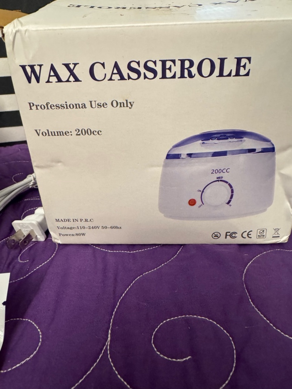 200CC Electric Wax Warmer for hair removal - Picture 2 of 4